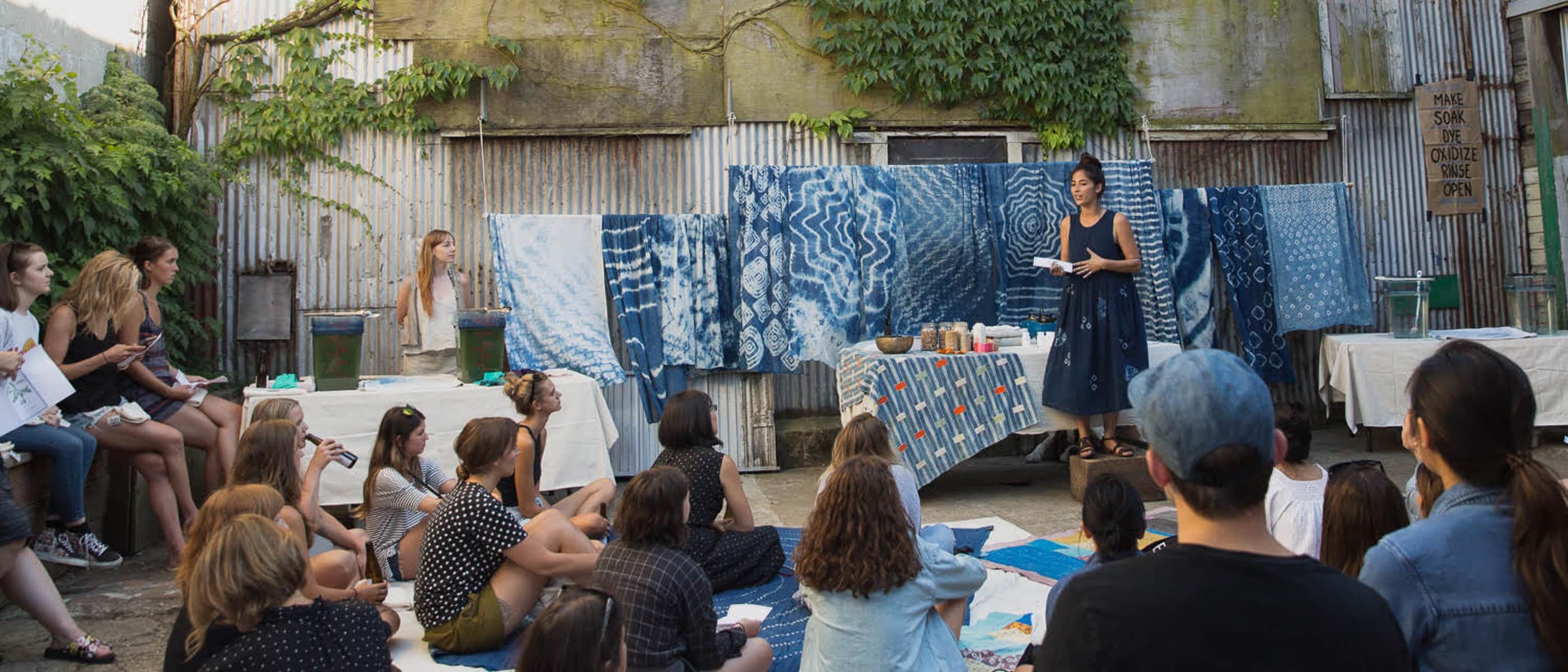 An "Indigo Social", lead by Sophena Kwon