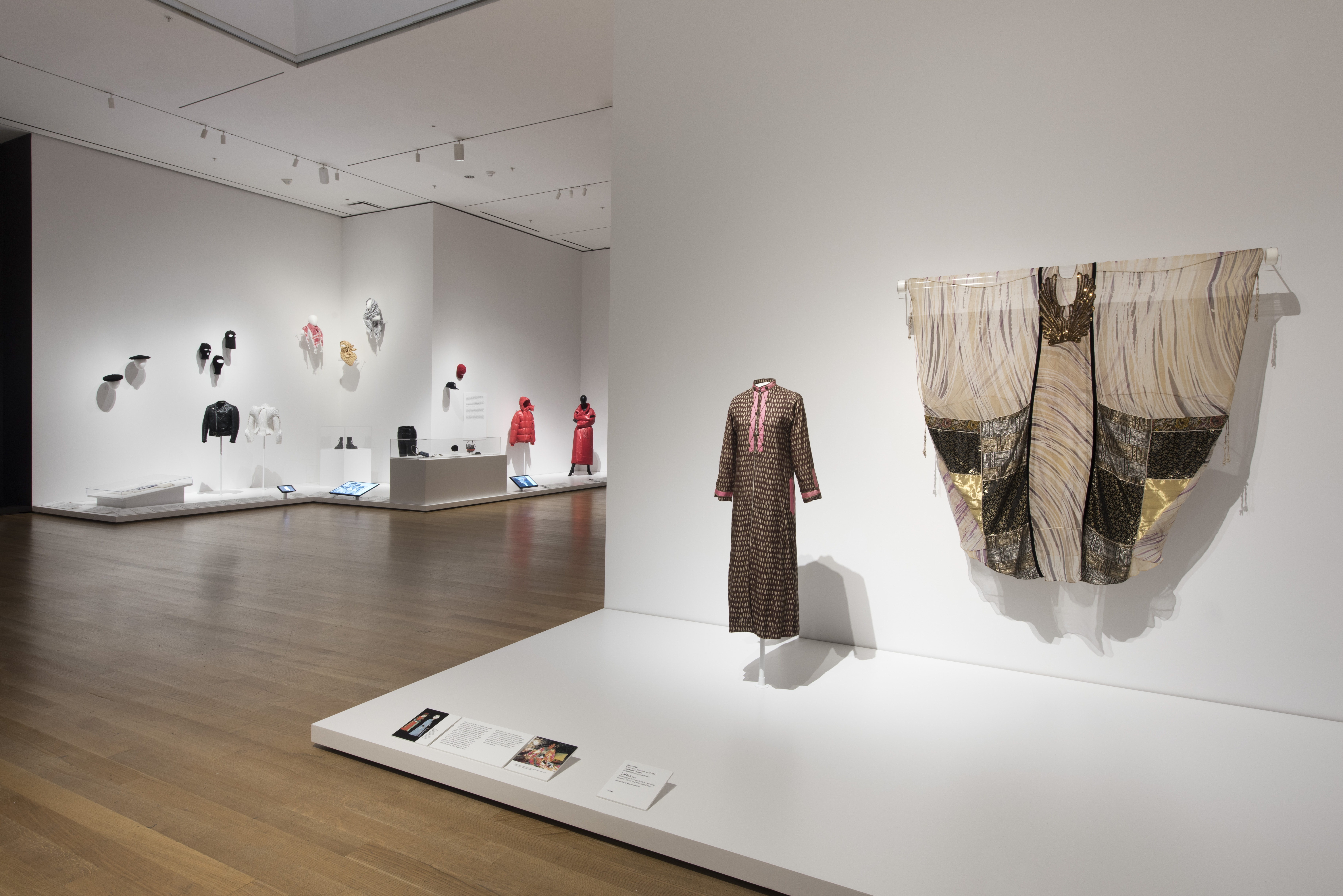 Installation view of the exhibition 'Items: Is Fashion Modern?' 