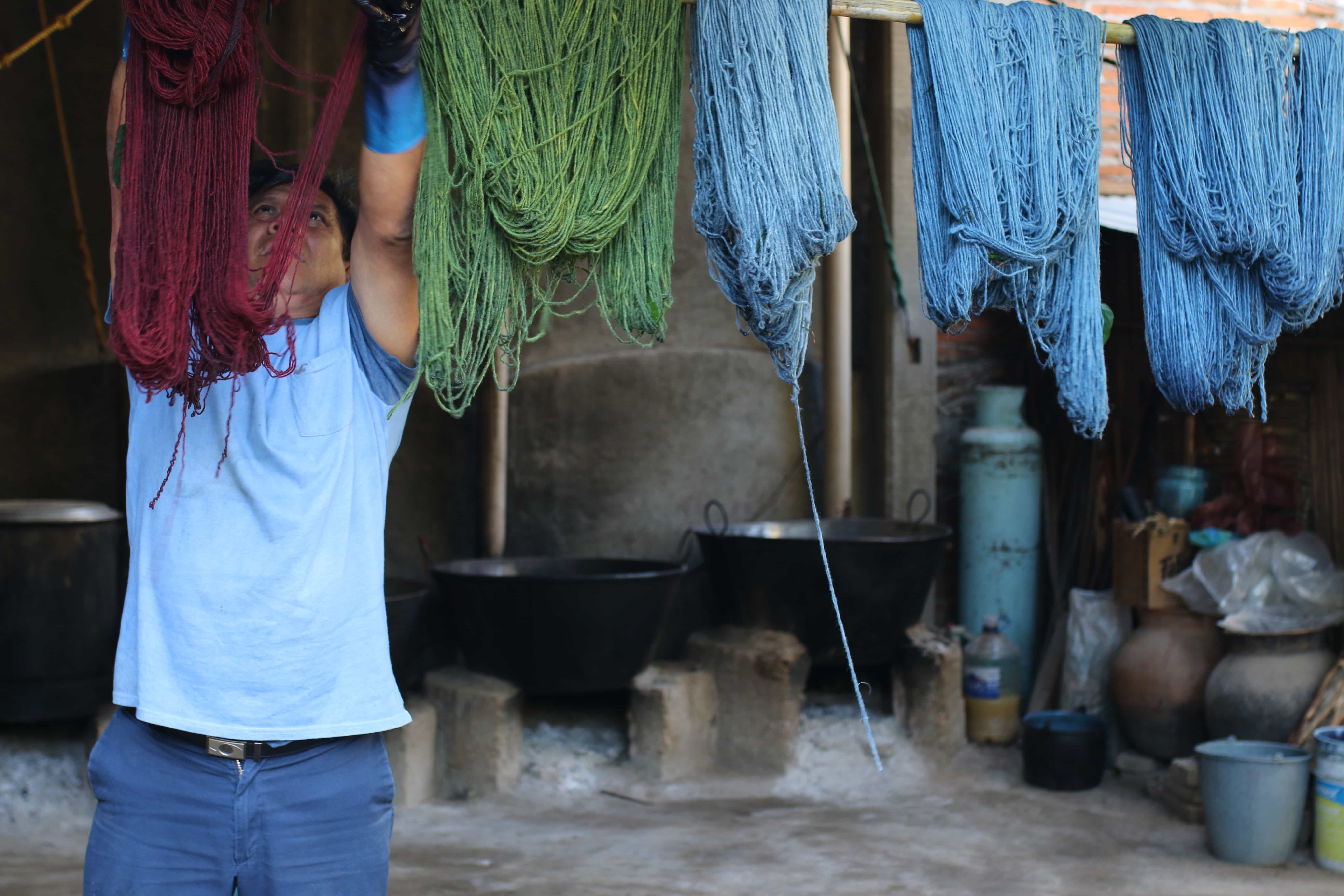 Natural Dye Oaxaca Craft Workshop, Mexico