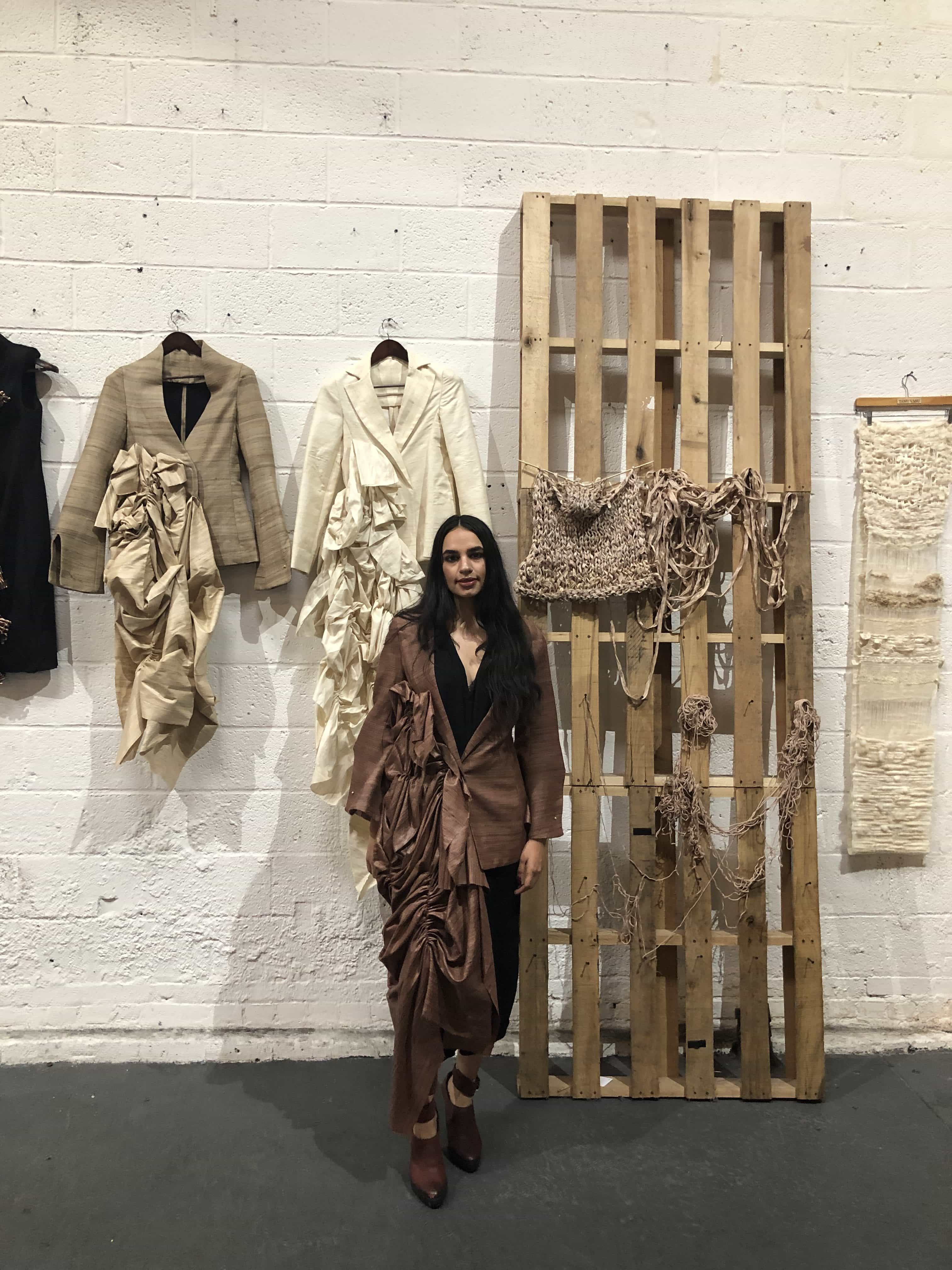 Tanu Vasu at New York Textile Month (Photo Courtesy of Tanu Vasu)