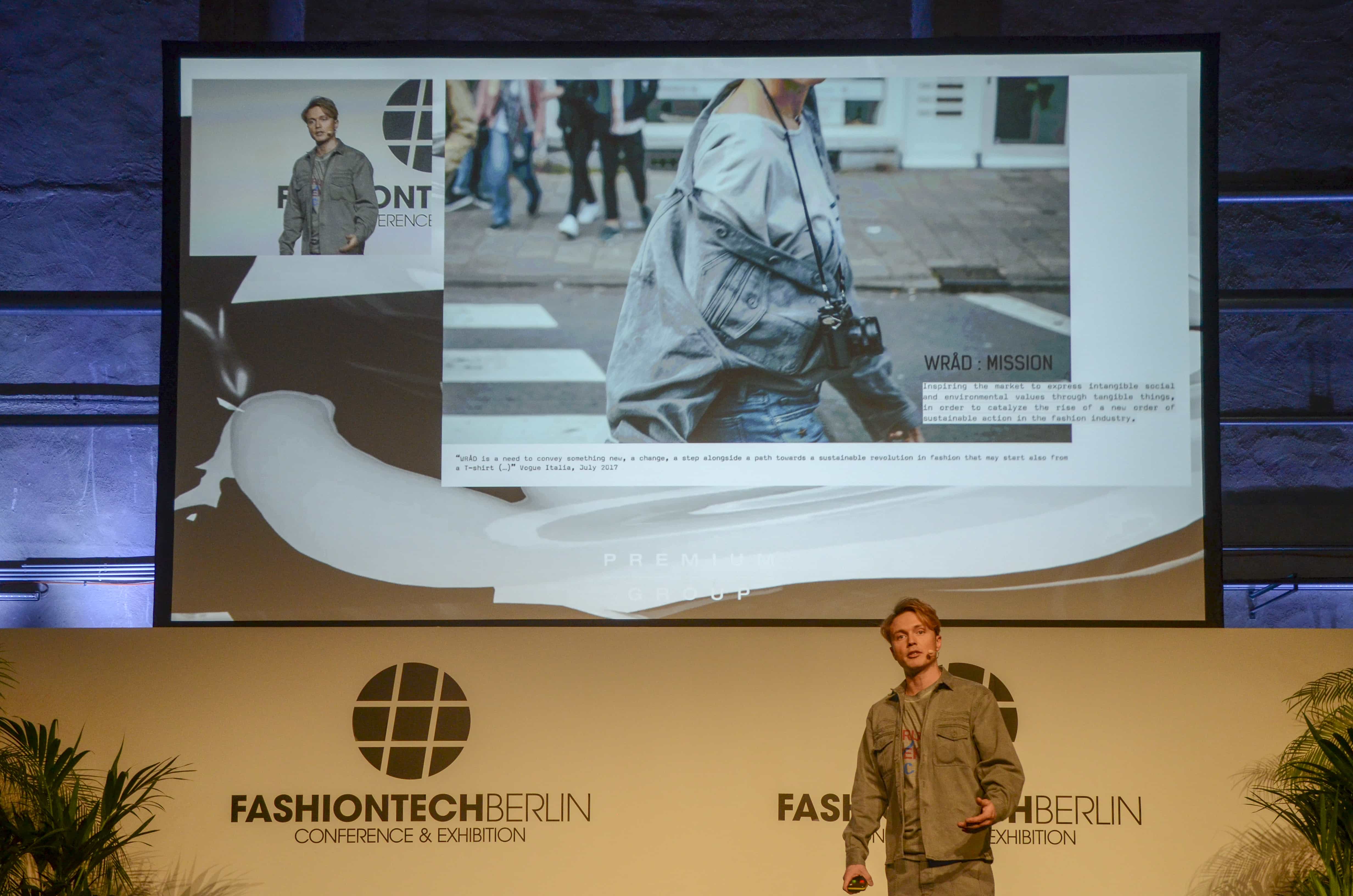 Matteo Ward at FashionTech Berlin
