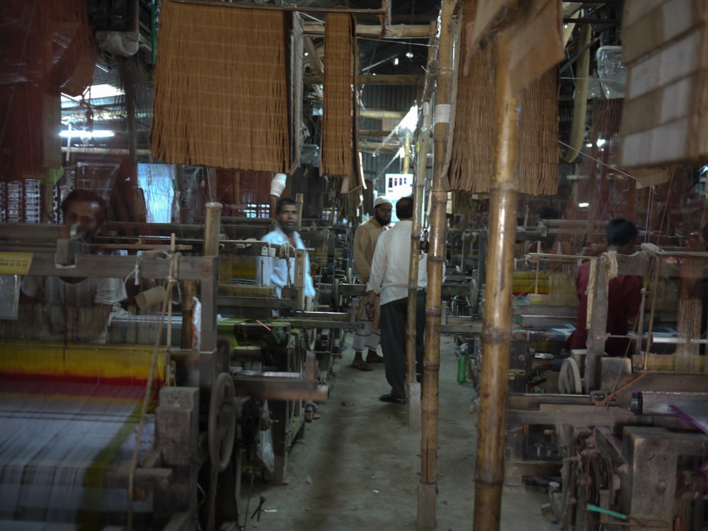 Inside Weaving factory in Sirajganj – Handmade Textiles of Bangladesh