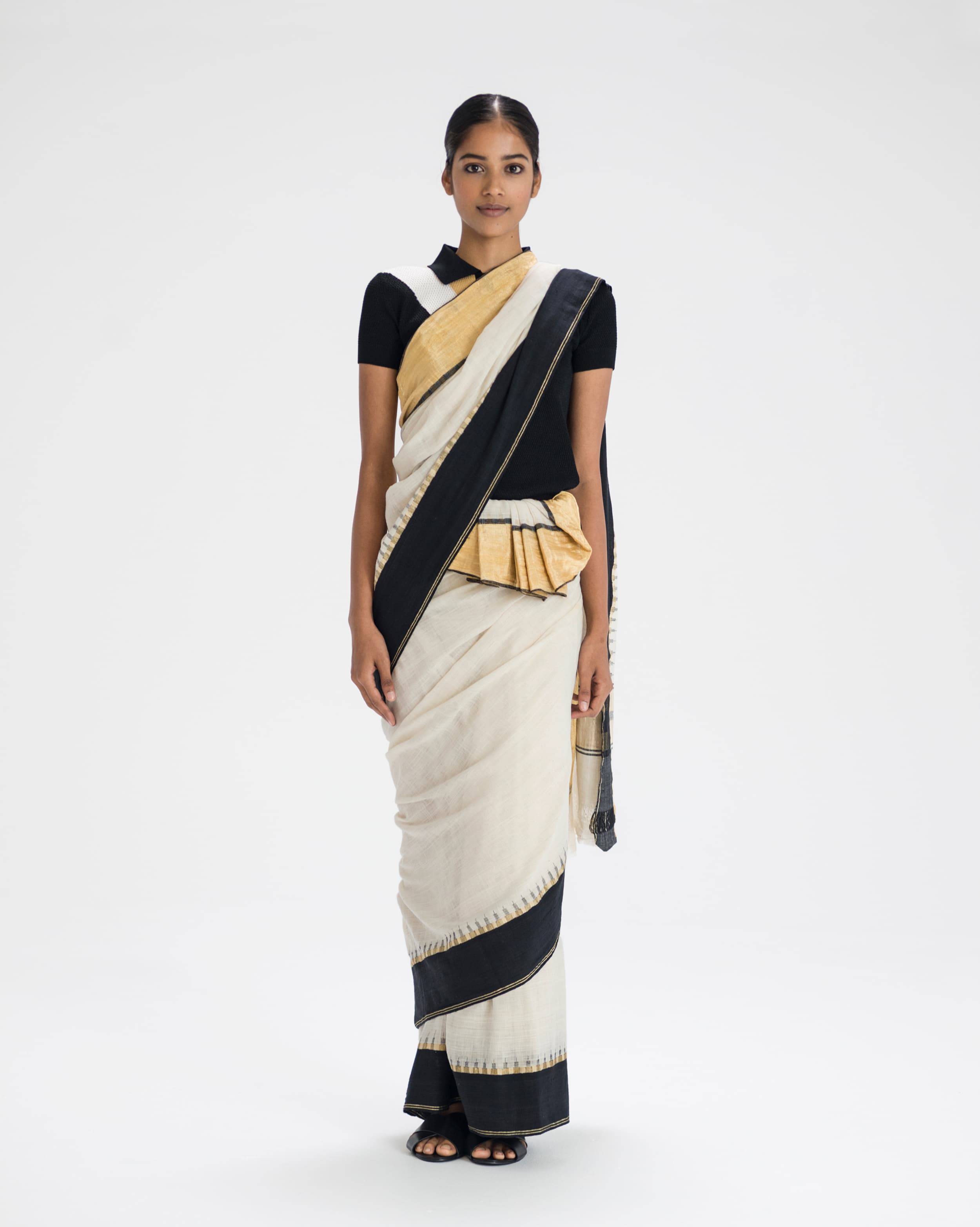 The Sari Series — Mohiniattam Drape - Kerala, India