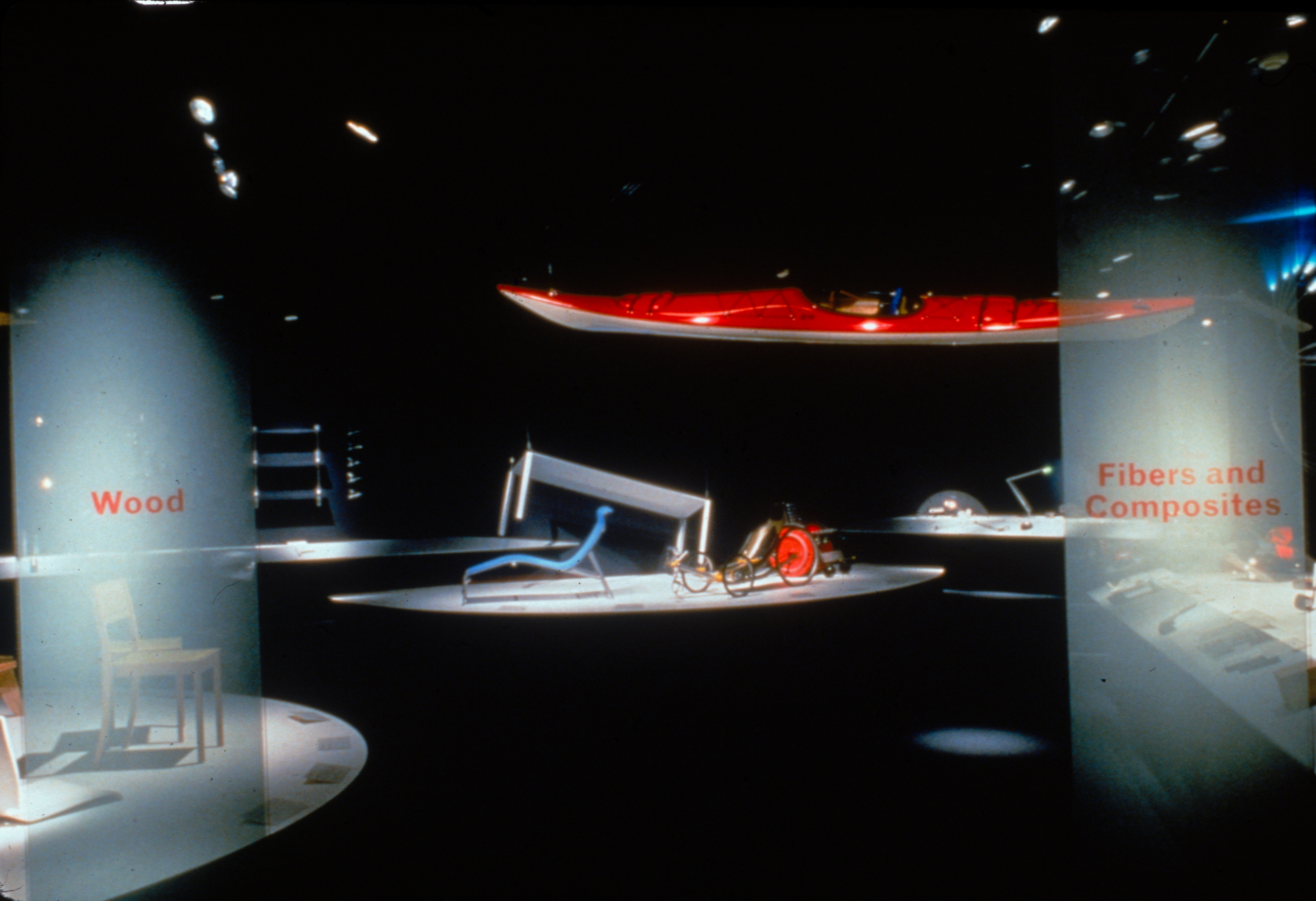 Installation view of the exhibition Mutant Materials in Contemporary Design, on view at The Museum of Modern Art