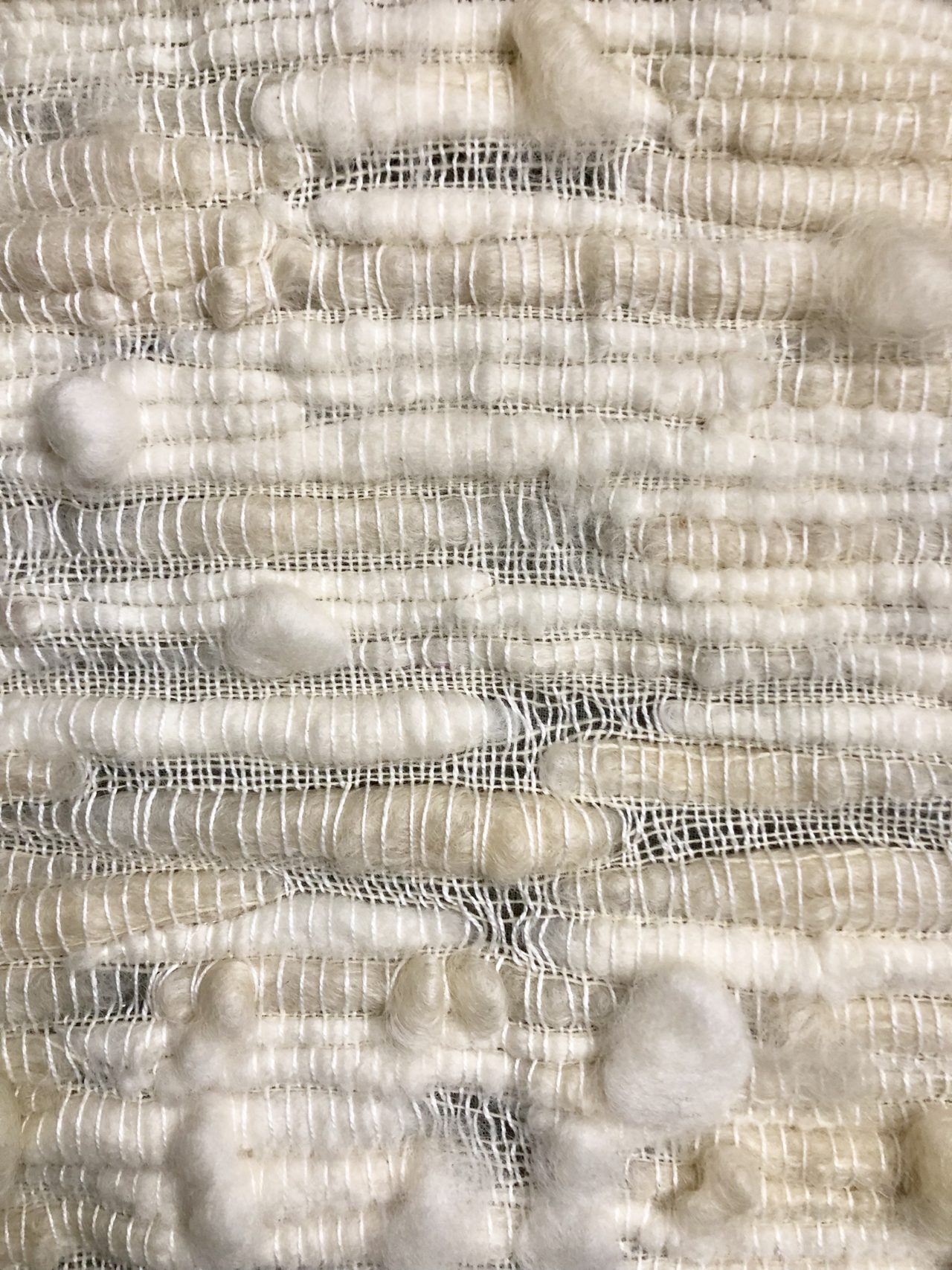 Wool and silk handloom by Tanu Vasu. (Photo Courtesy of Tanu Vasu)